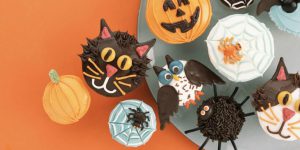 Halloween Cupcakes Cup Cakes Desserts Cat