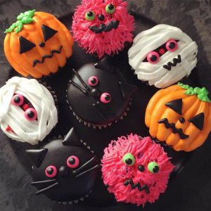 Halloween Cupcakes Cup Cakes Desserts Kitty Kat