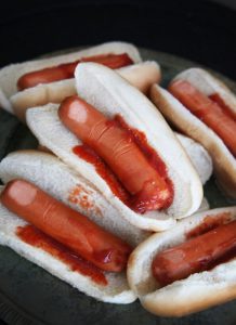 Halloween Food Dinner Hot Dogs