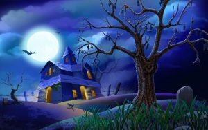 glendalehalloween : halloween screensaver haunted house