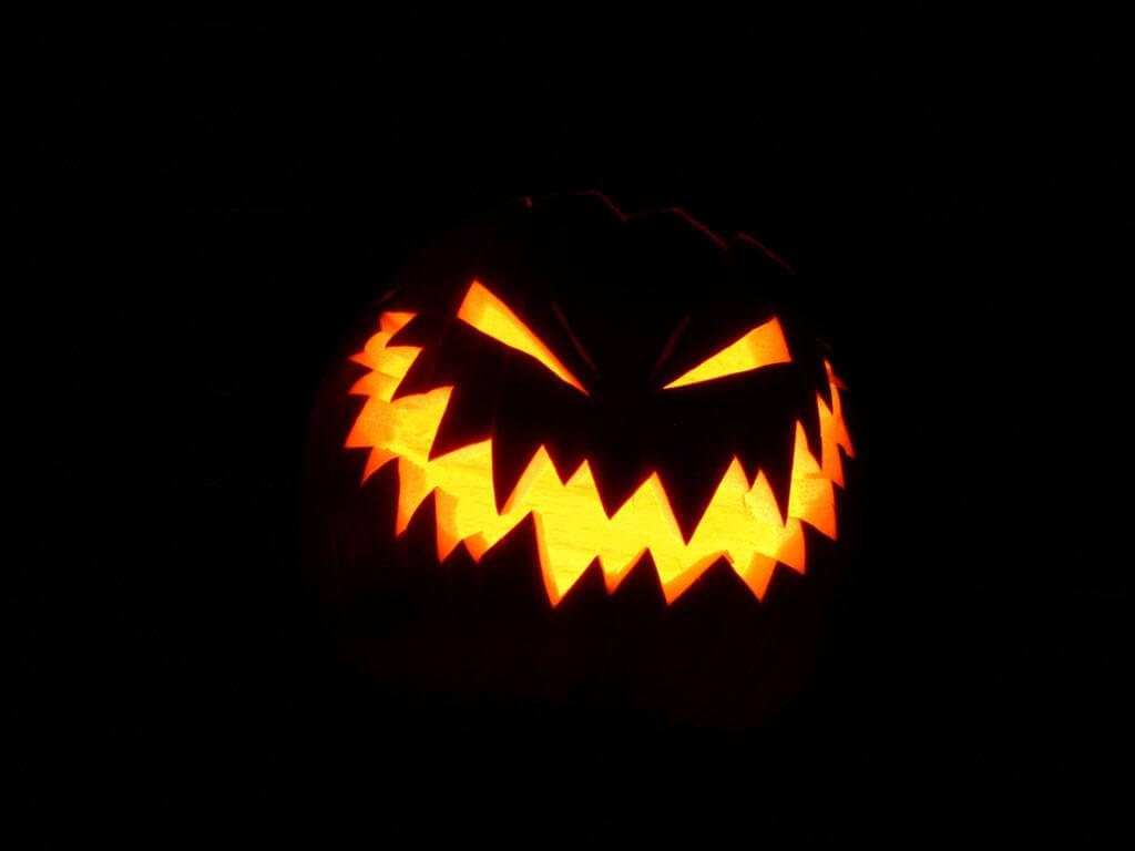 Halloween Screensaver Scary Pumpkin