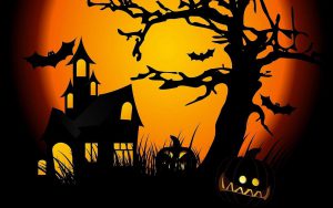 glendalehalloween : happy halloween wallpaper scary trees