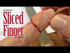 glendalehalloween : sliced finger