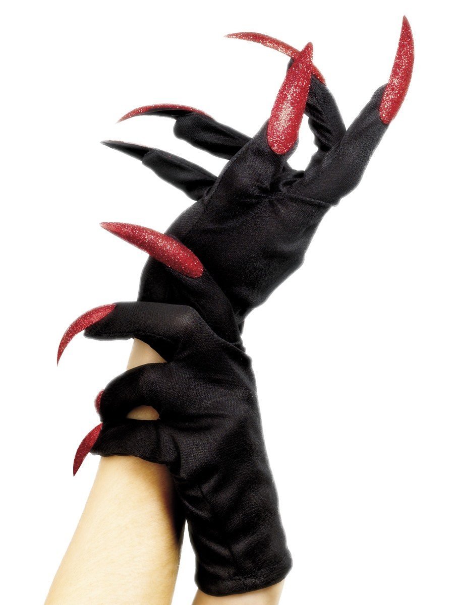 Gaudy Gloves For Halloween