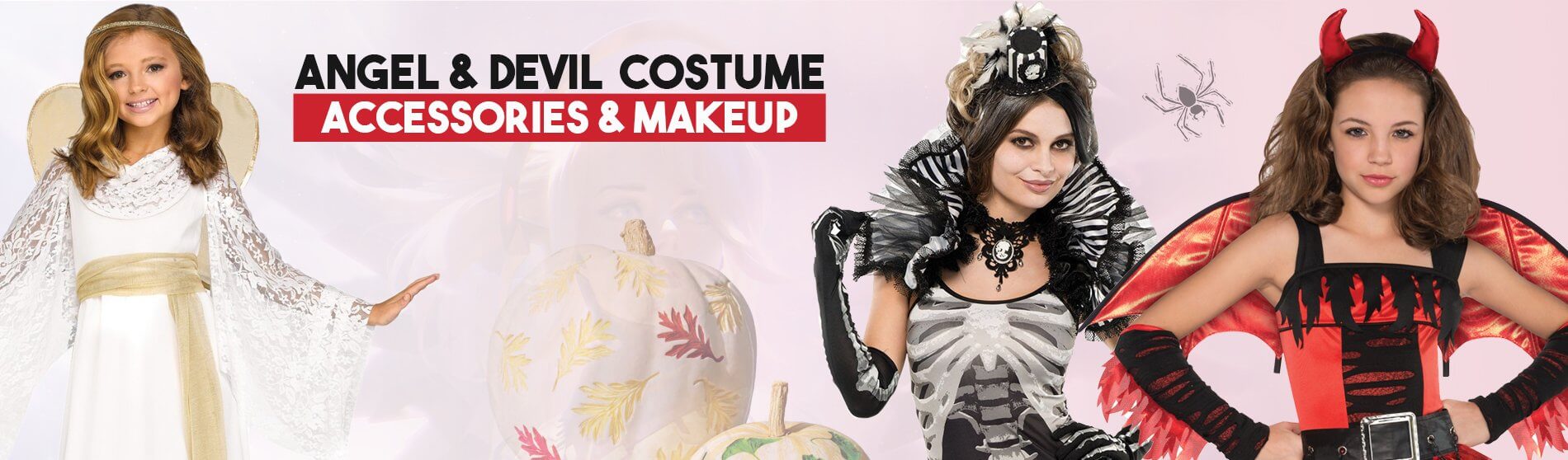 Glendale Halloween : Angel-Devil-Costume-Accessorie-Makeup