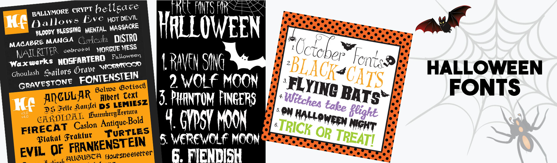 Glendale Halloween : Halloween-Fonts