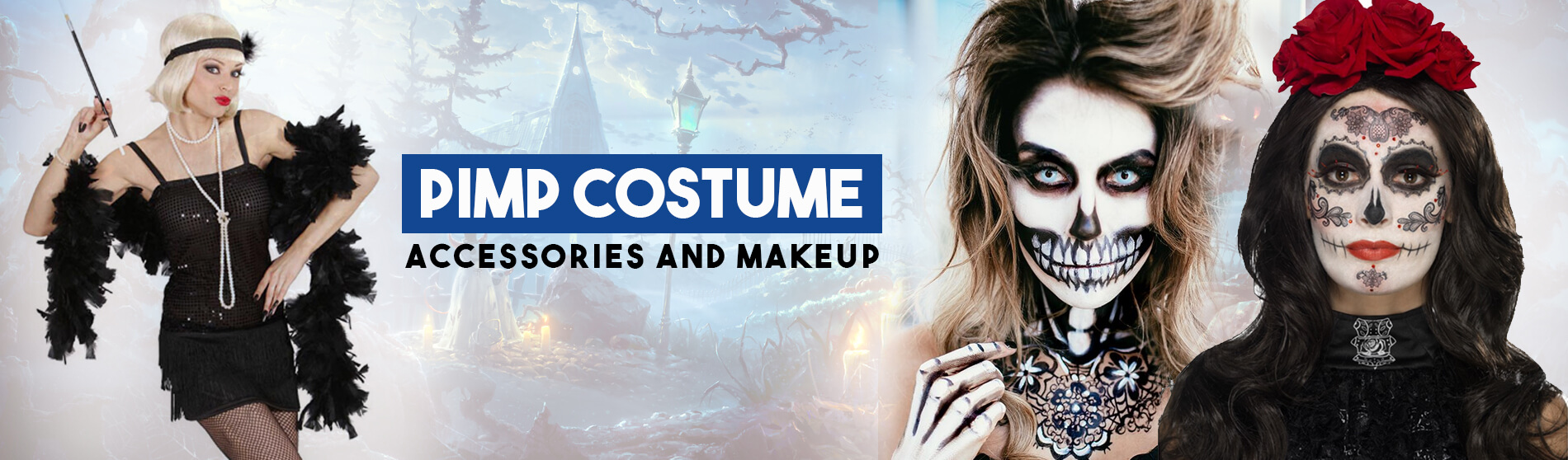 Glendale Halloween : Pimp Costume Accessories and Makeup
