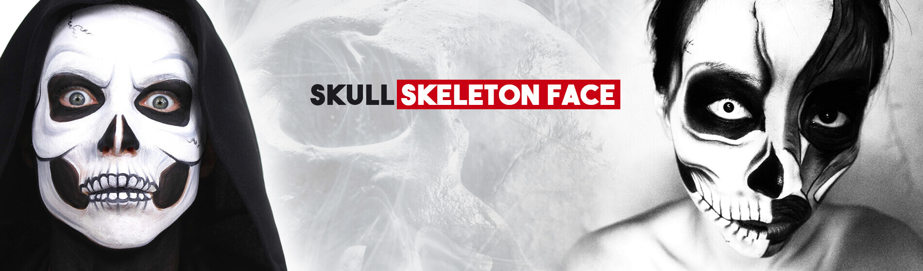 Glendale Halloween : Skull-Skeleton-Face
