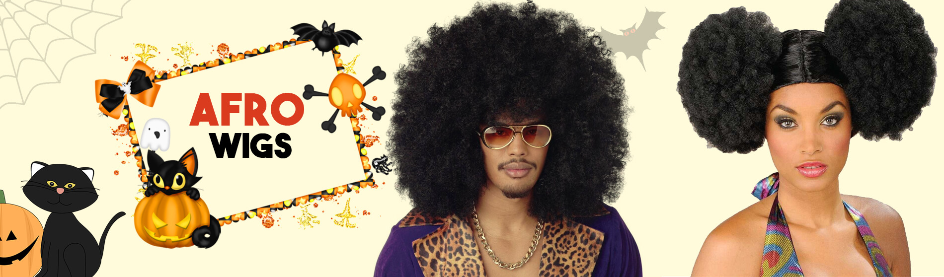Glendale Halloween : Afro-Wigs