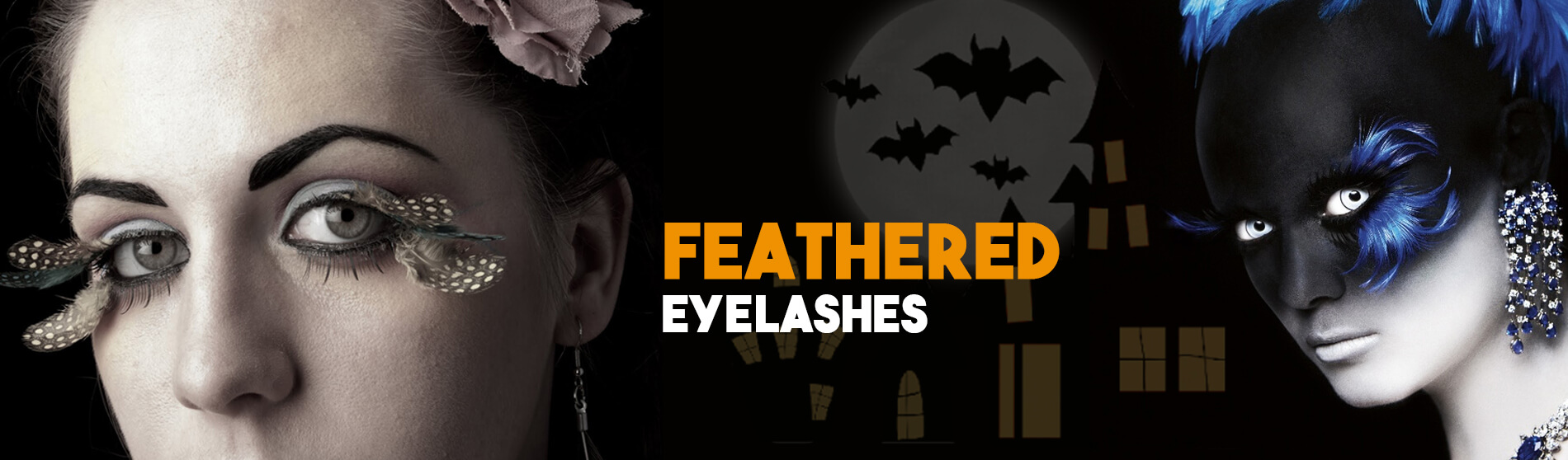 Glendale Halloween : Feathered-Eyelashes
