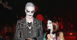Glendale Halloween : Jack And Sally- From The Night Before Christmas