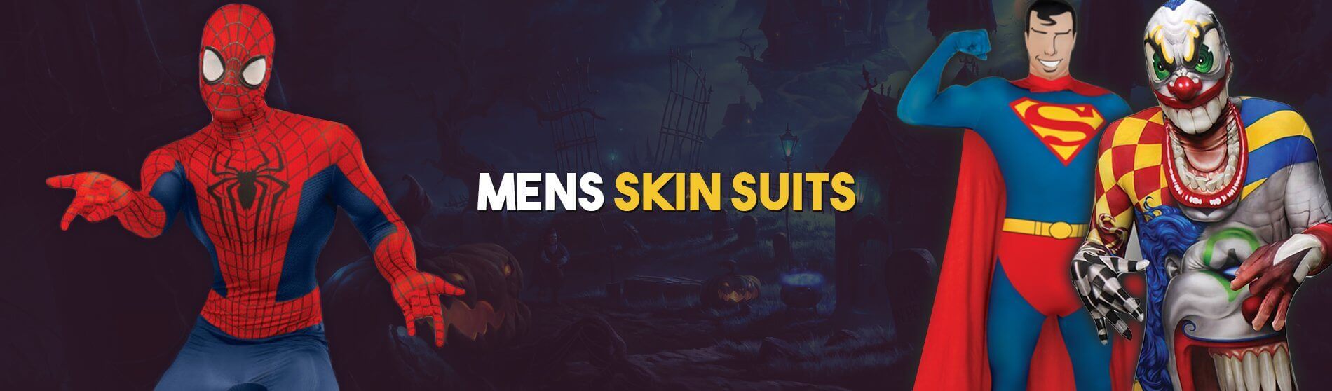 Glendale Halloween : mens-skin-suits