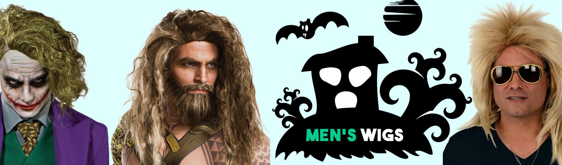 Glendale Halloween : Mens Wig