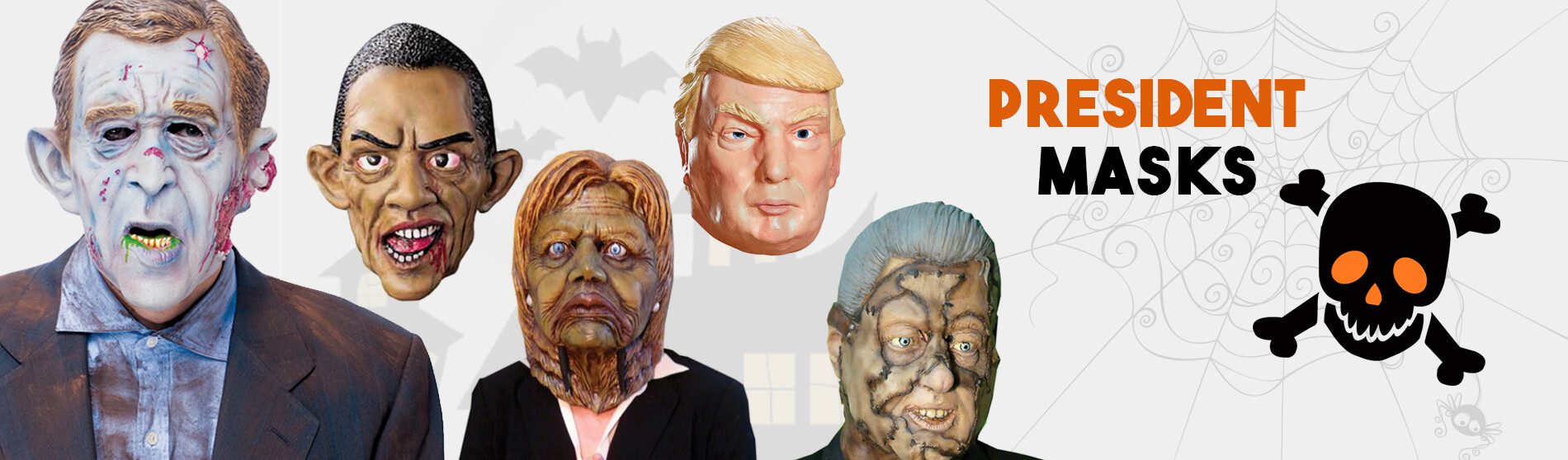 Glendale Halloween : President Masks