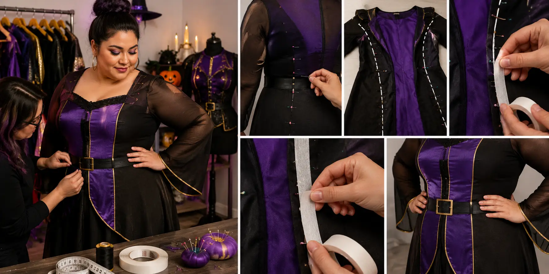 Modification of Plus Size Costume