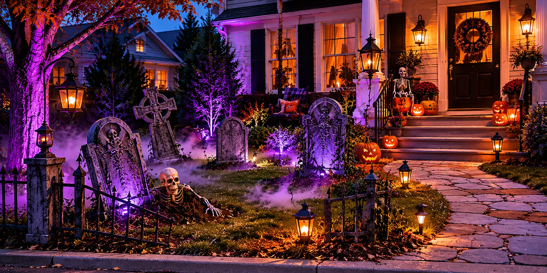 Outdoor Halloween Display