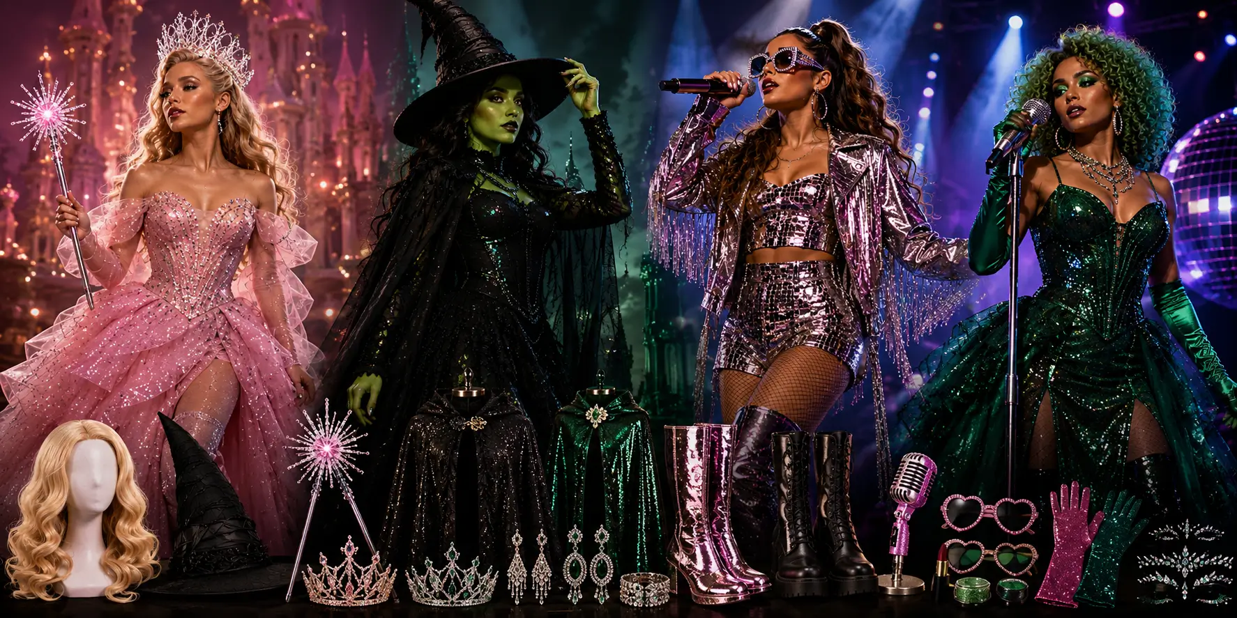 Wicked and Pop Star Styling Wicked and Pop Star Styling