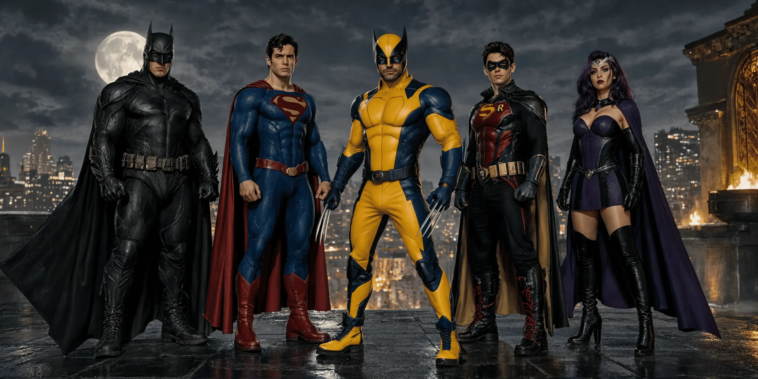 Superhero Gives You a Darker Look Superhero Gives You a Darker Look