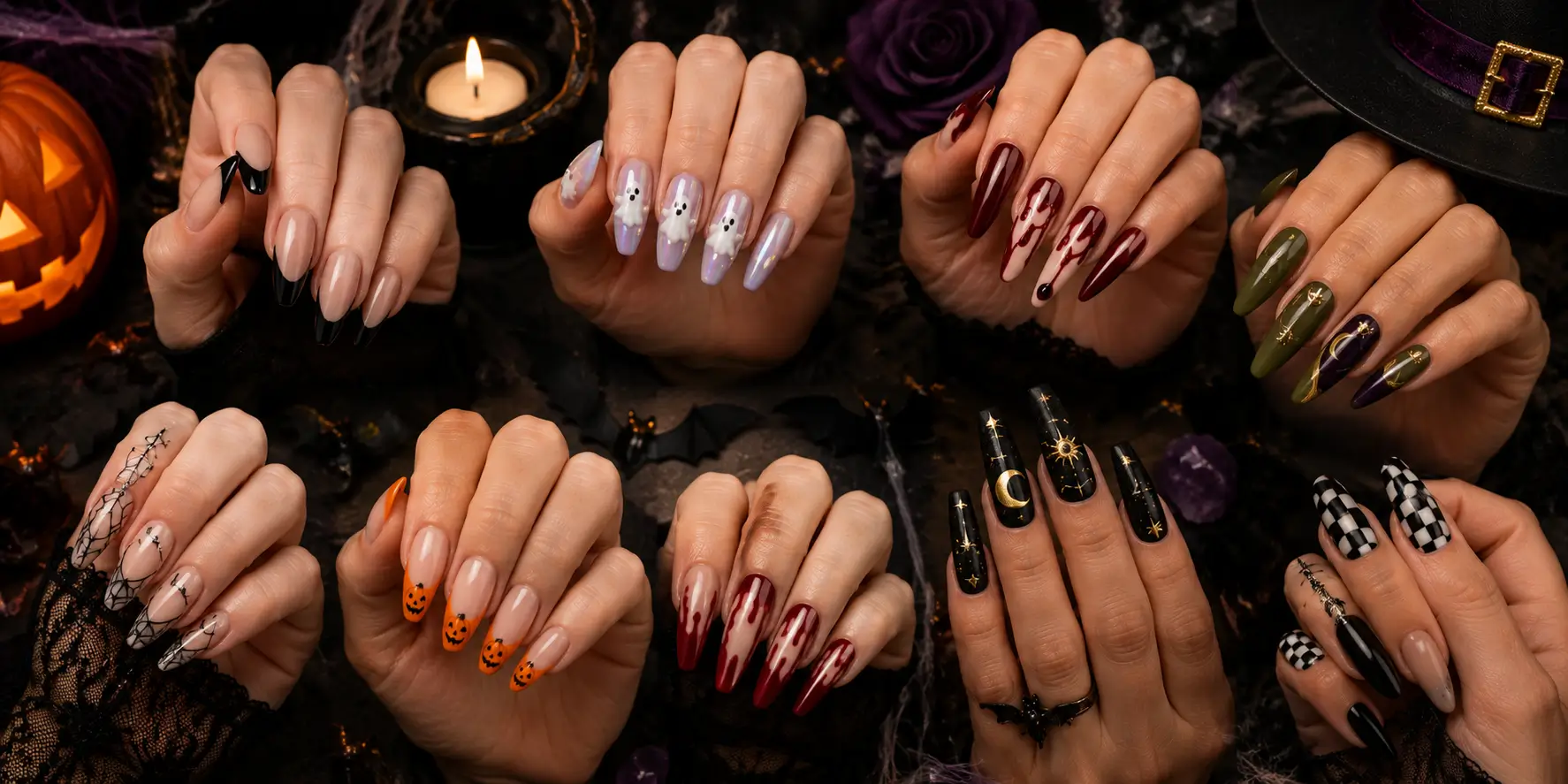 Easy Halloween Nail Ideas Easy Halloween Nail Ideas