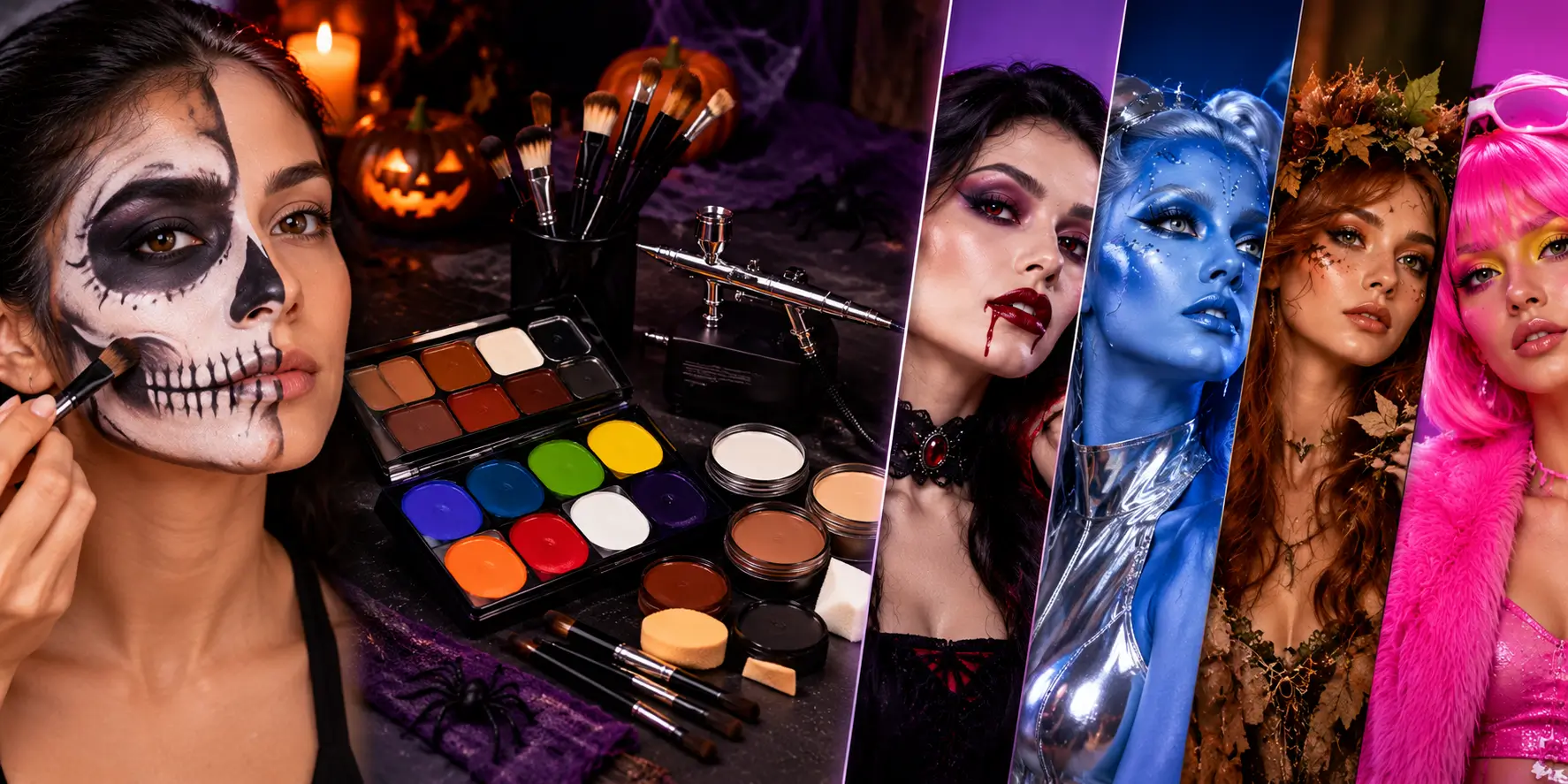 choose the right Halloween makeup kit choose the right Halloween makeup kit