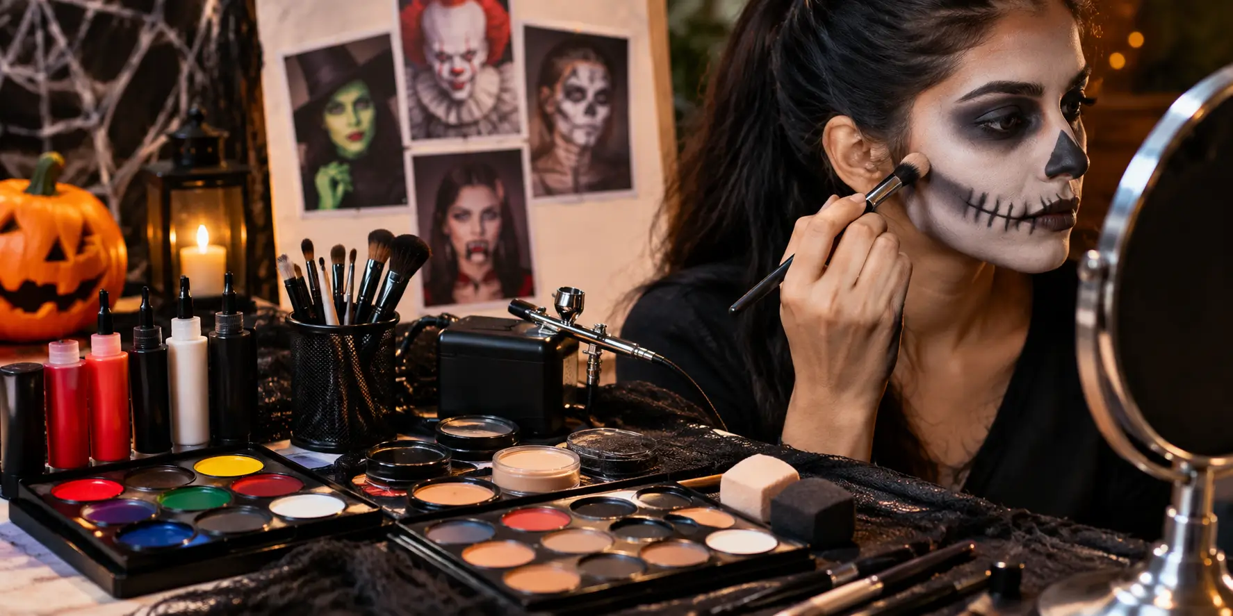 build the right Halloween makeup kit build the right Halloween makeup kit