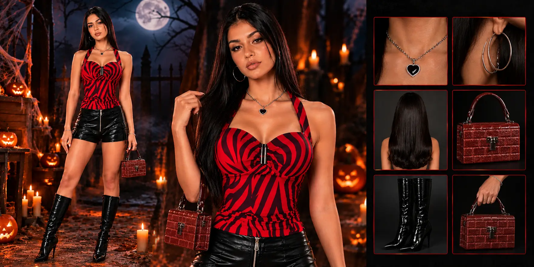 Nikki-Inspired Costume With Complete Accessories Nikki-Inspired Costume With Complete Accessories