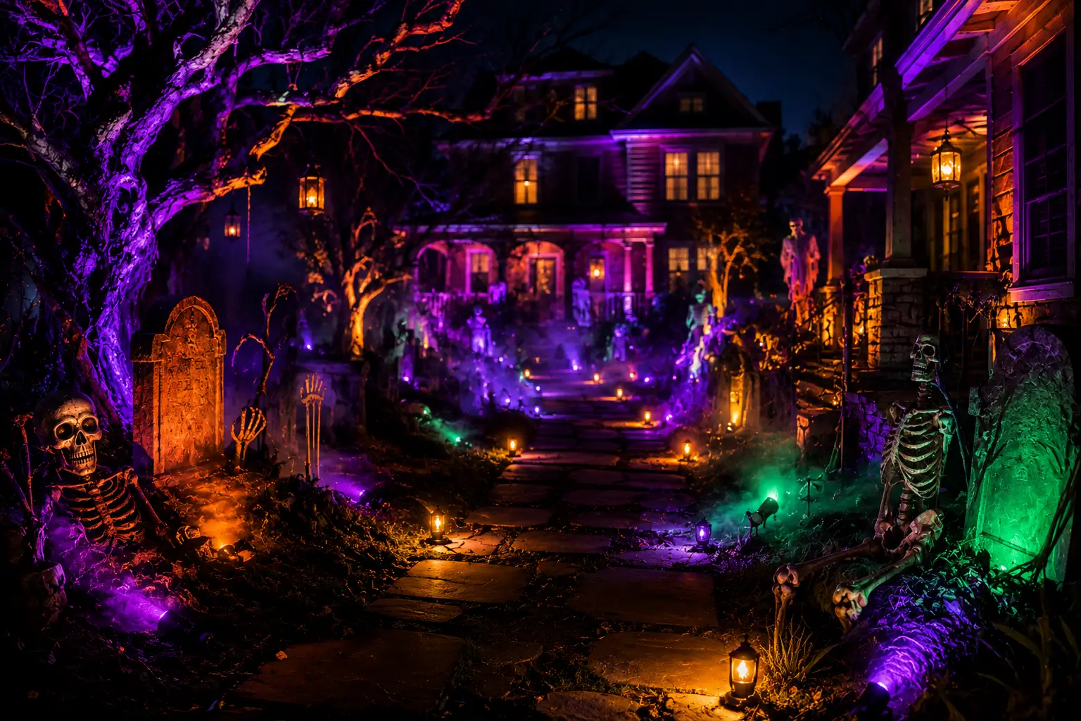 Large Halloween Yard Display Large Halloween Yard Display