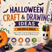 Halloween Craft and Drawing Ideas