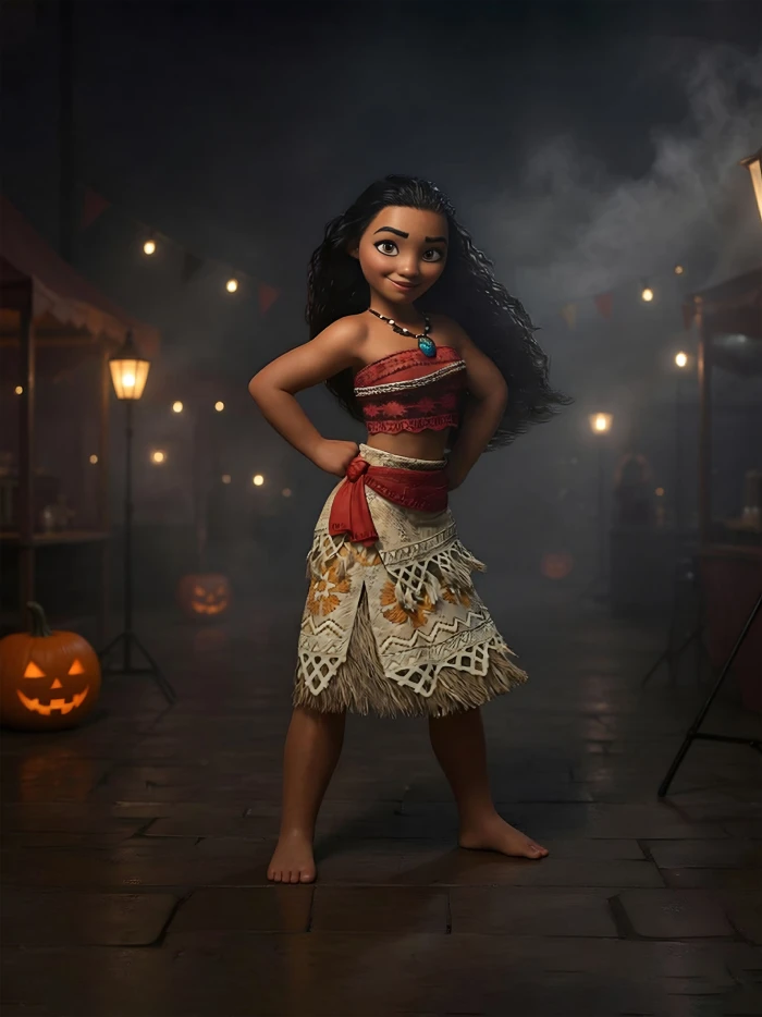 Moana Halloween costume