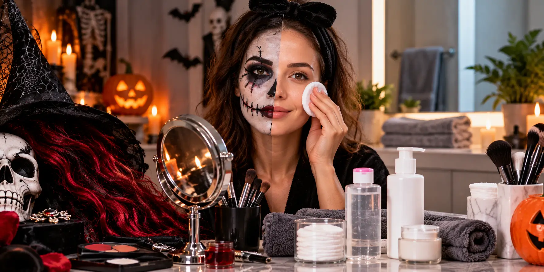 Why Is Halloween Makeup Harder to Remove Why Is Halloween Makeup Harder to Remove