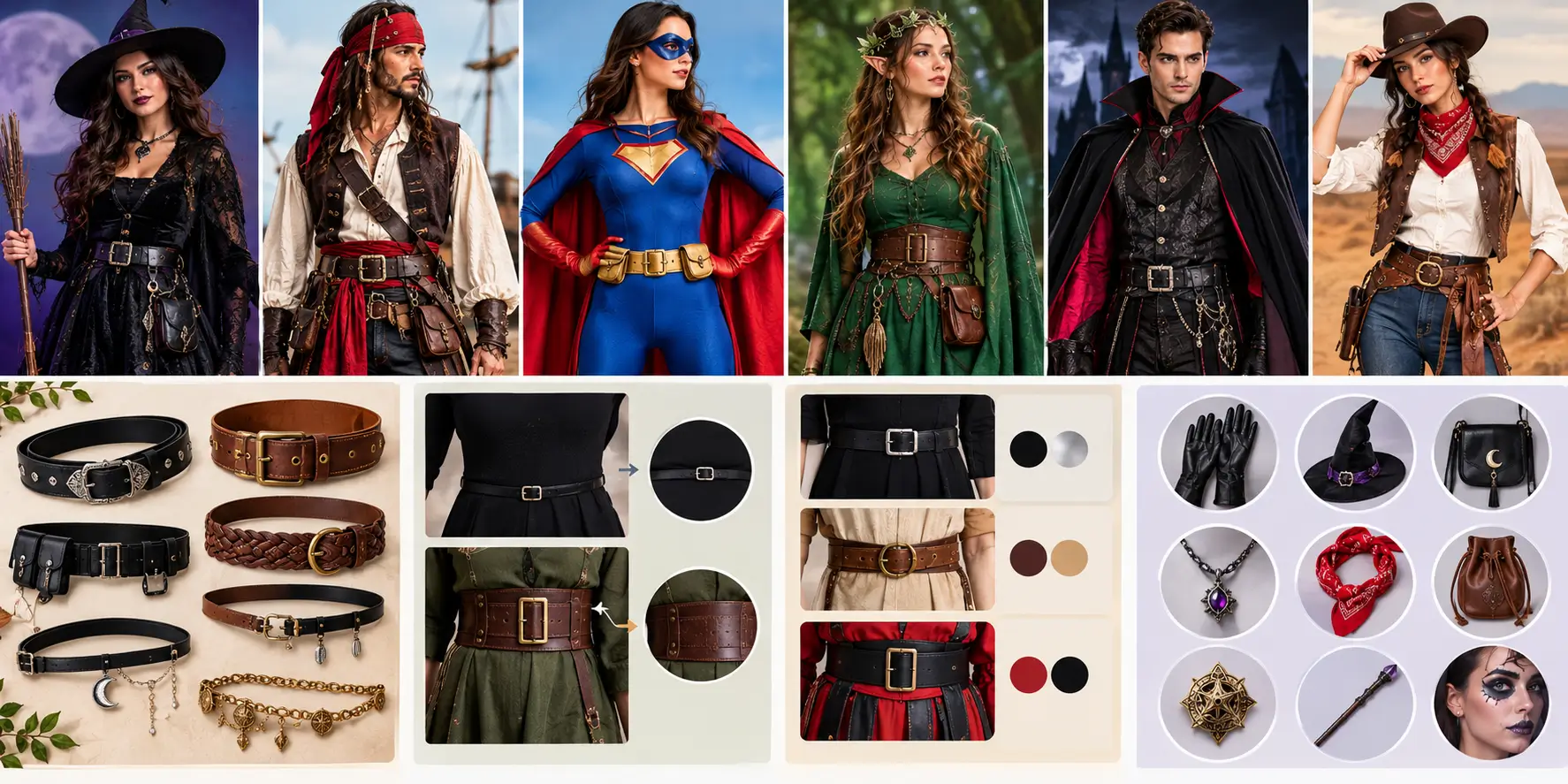 Choose the Right Halloween Costume Belt Choose the Right Halloween Costume Belt